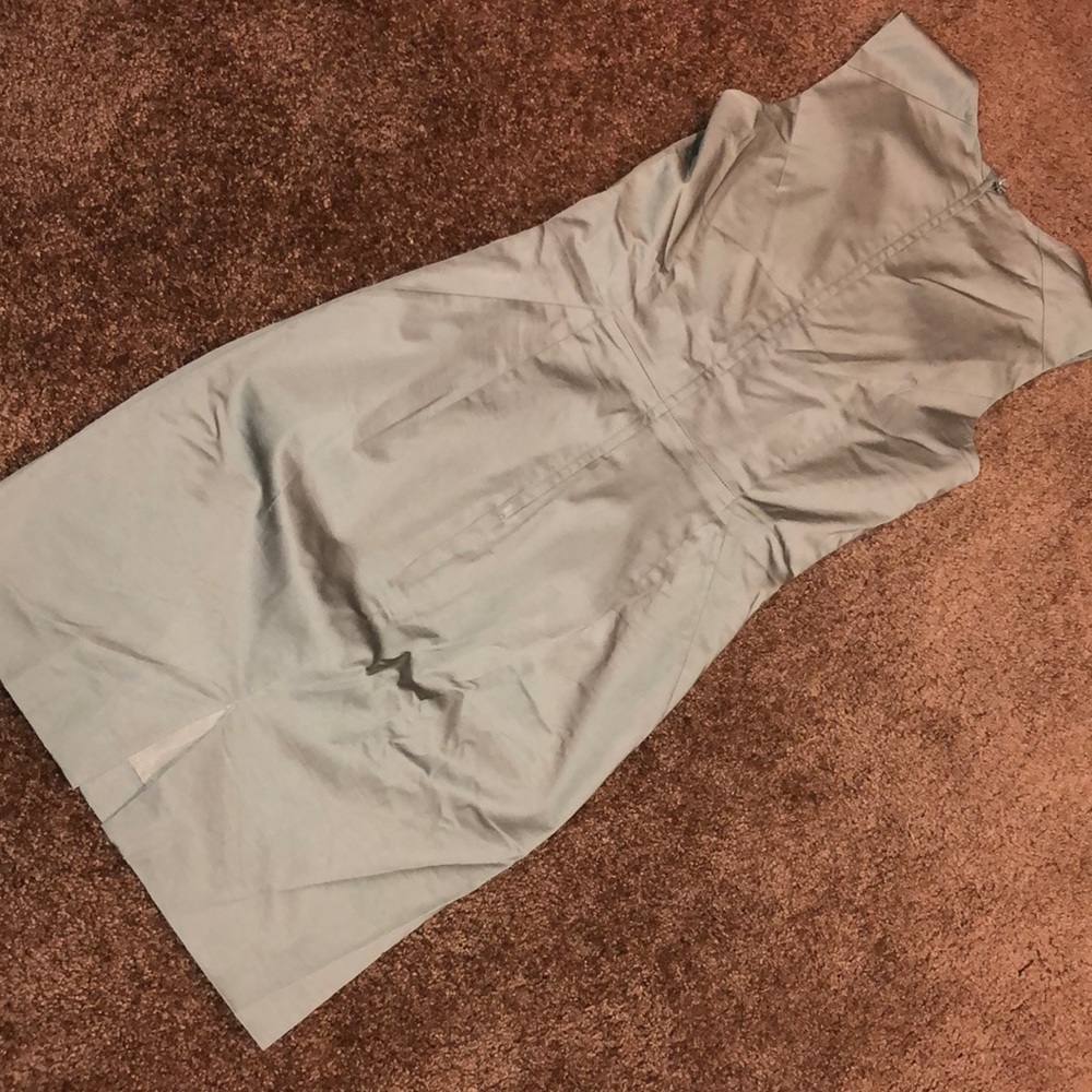 Olive green hold me right dress